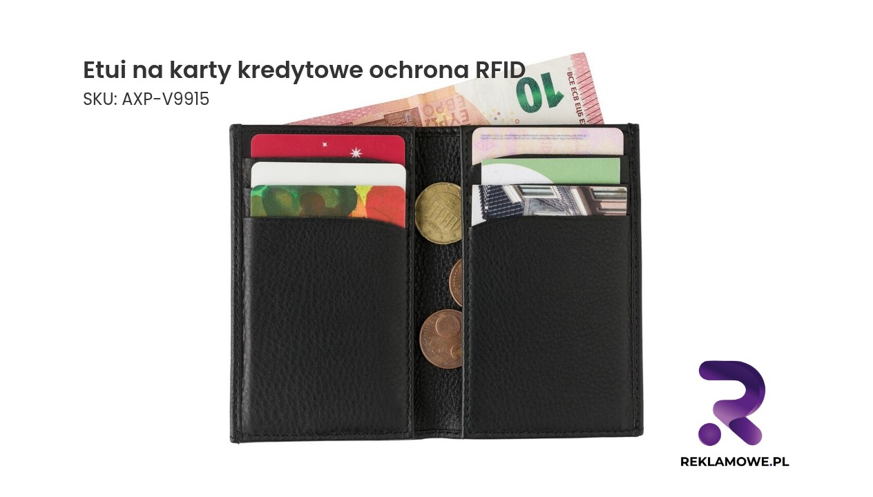 Etui na karty kredytowe, ochrona RFID Etui na karty kredytowe z ochroną RFID