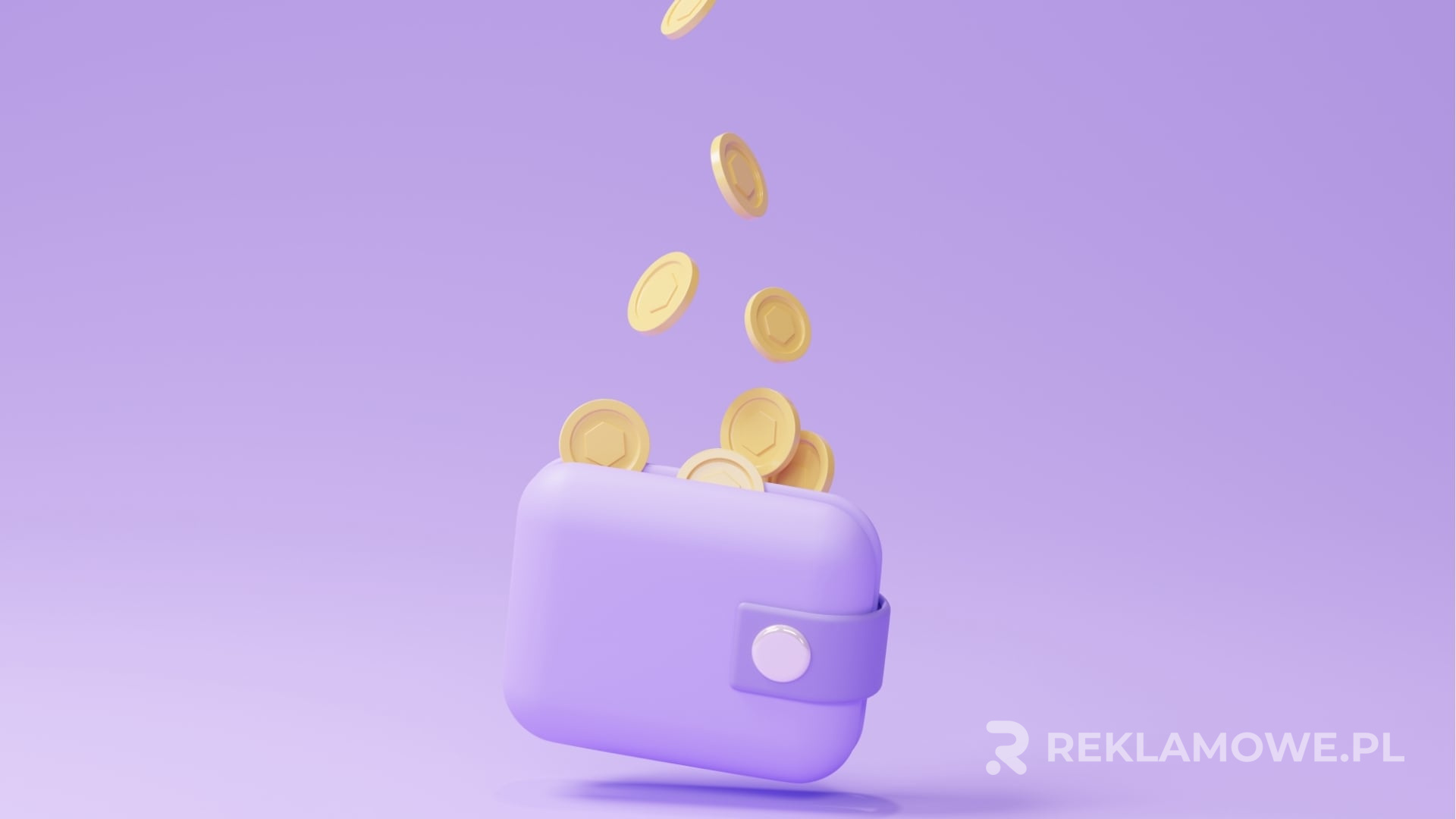 Portfel reklamowy na biurku