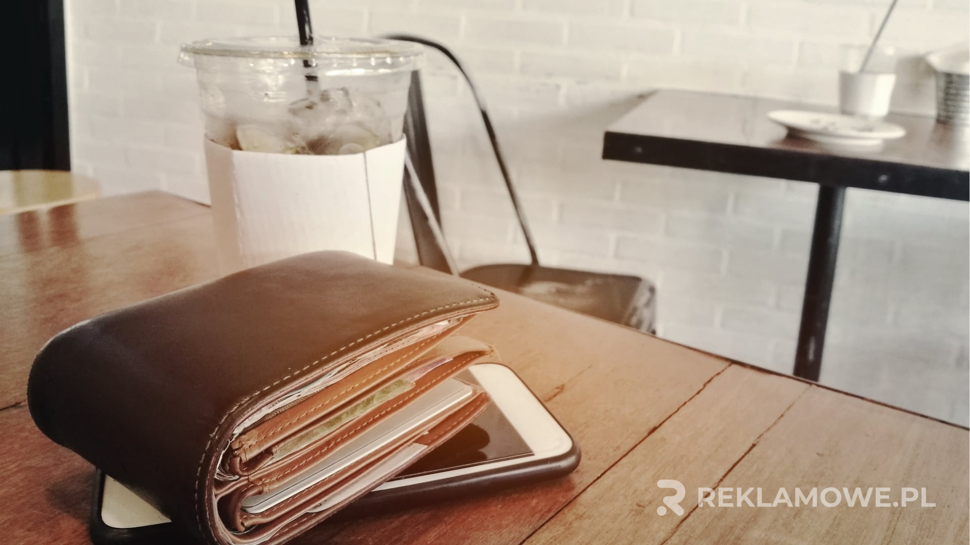 Portfel z logo firmy