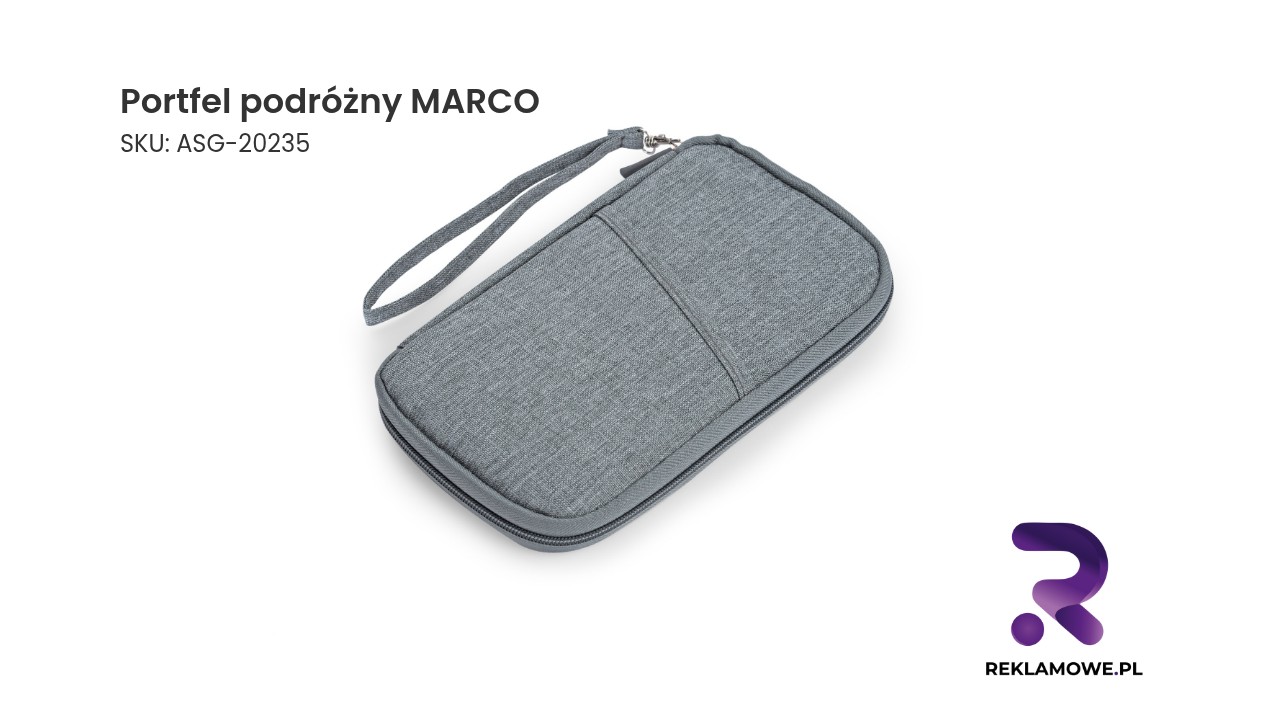 Portfel podróżny MARCO idealny na wyjazdy